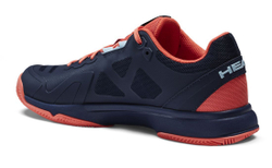 Женские Кроссовки теннисные Head Sprint Team 3.0 2021 Clay Women - dressblue/coral