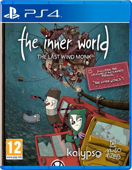 PS4 The Inner World: The Last Wind Monk (Новый, Русские субтитры, CUSA-10200)