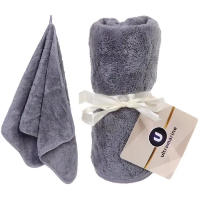 Полотенце кухонное «SOLO», 35*75 см, цвет графит, микрофибра