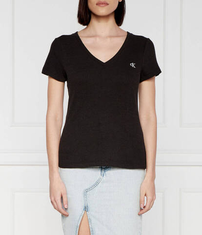 Футболка SLUB CALVIN KLEIN JEANS - черный(J20J223692)