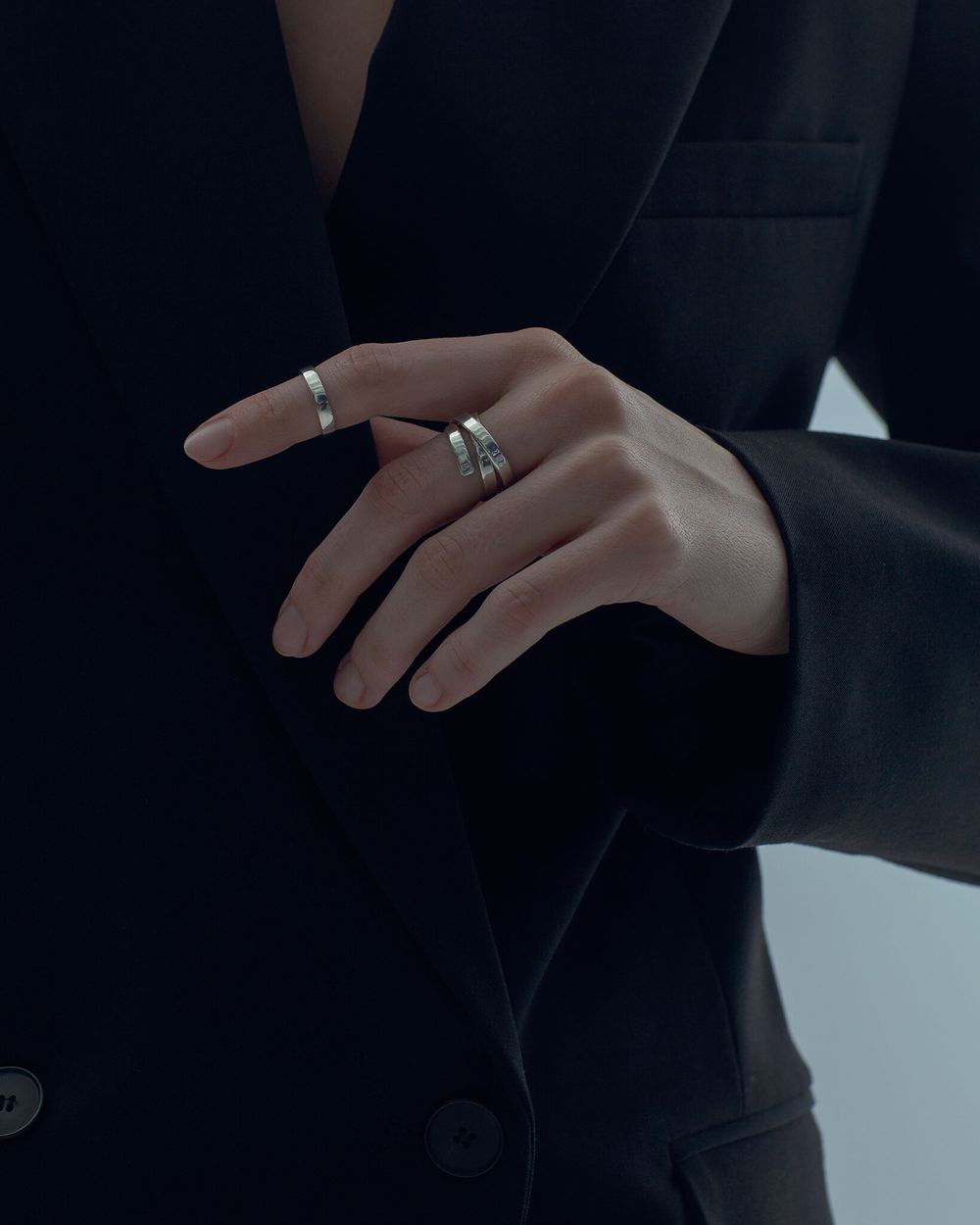 Кольцо базовое гладкое