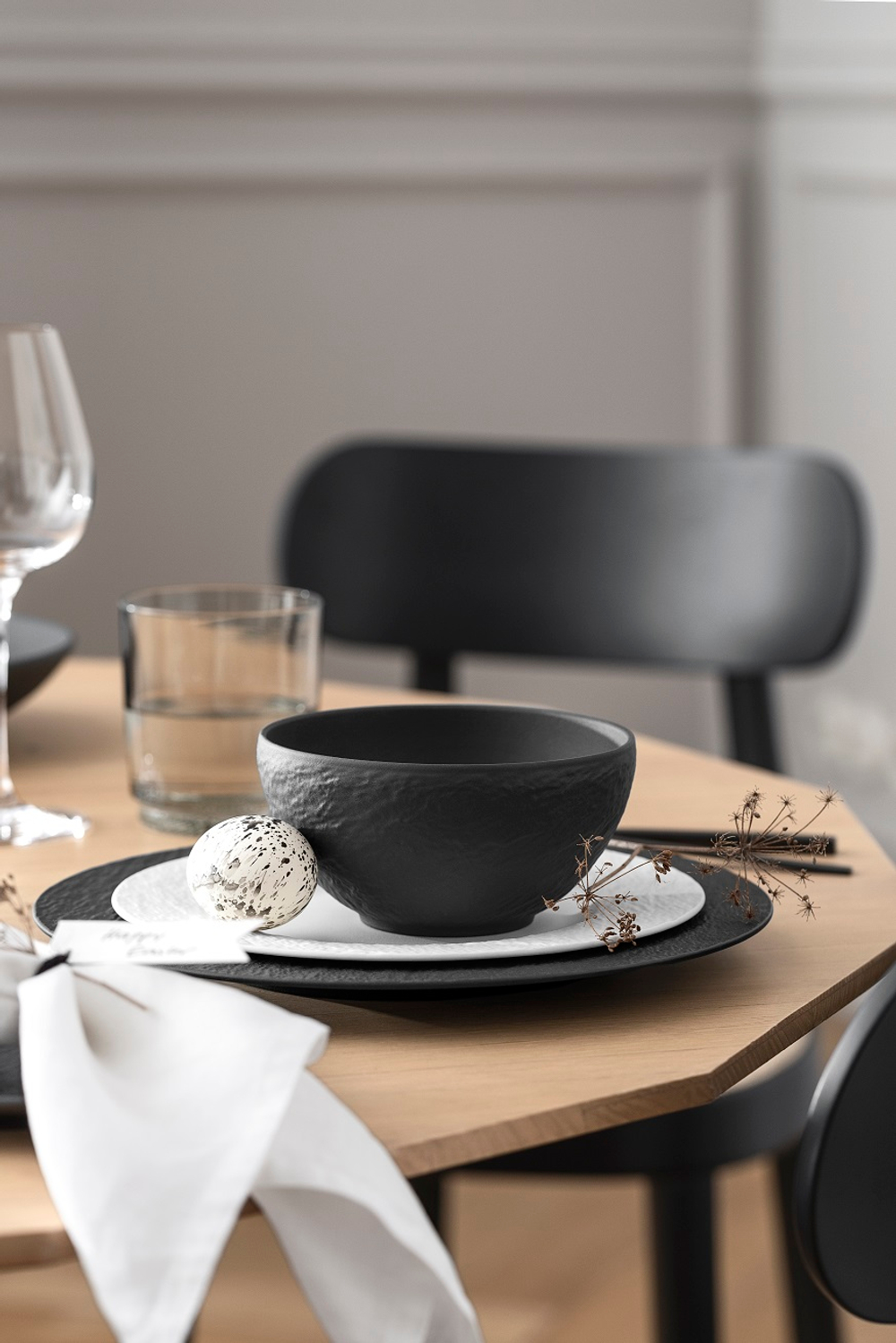 Villeroy & Boch Мануфактурная тарелка для завтрака Rock Blanc 22 см 10-4240-2640