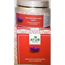 Крем Ayur Ganga Шафран Ayurvedic Herbal 30 гр