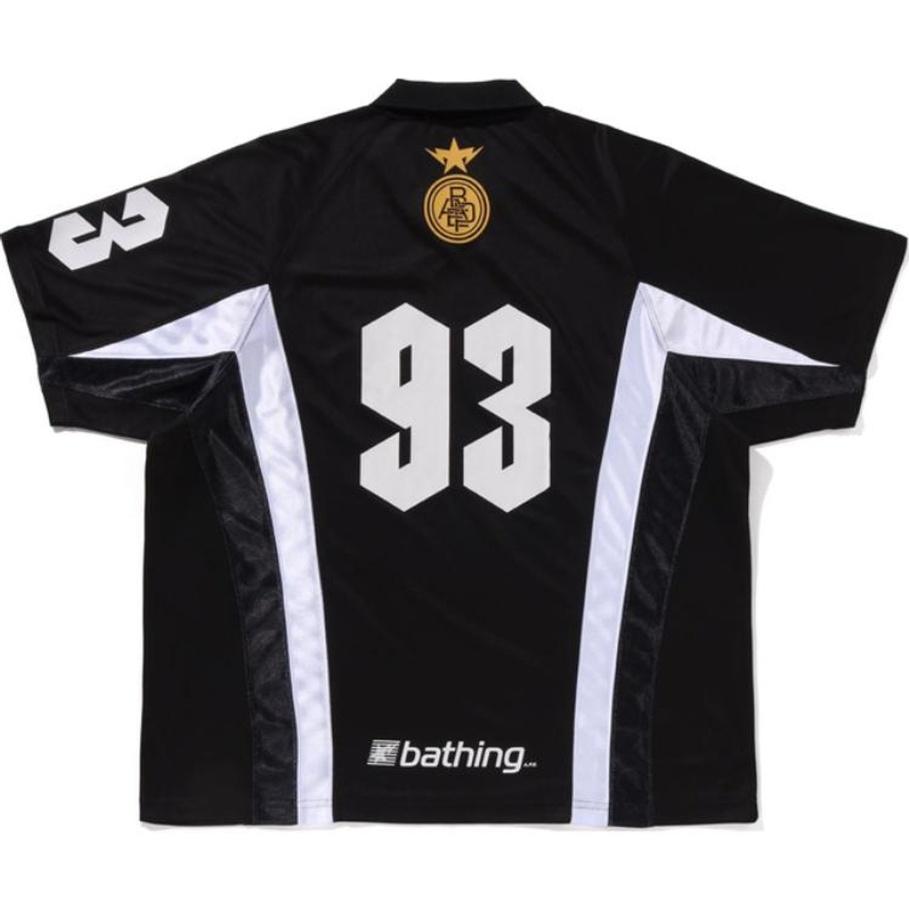 A Bathing Ape Bathing Ape Ss24 Soccer Jerseys черный