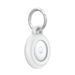 Водонепроницаемый чехол для для AirTag, в комплекте 4 штуки (черный, белый, синий и розовый) с кольцом, Dux Ducis