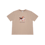 Футболка Nothomme Monterest Loose T-shirt "Muyun Gold" Women's