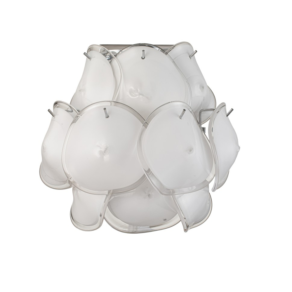 Настенный светильник Belfast Dublin 6002 / W CH WH Хром / Белый