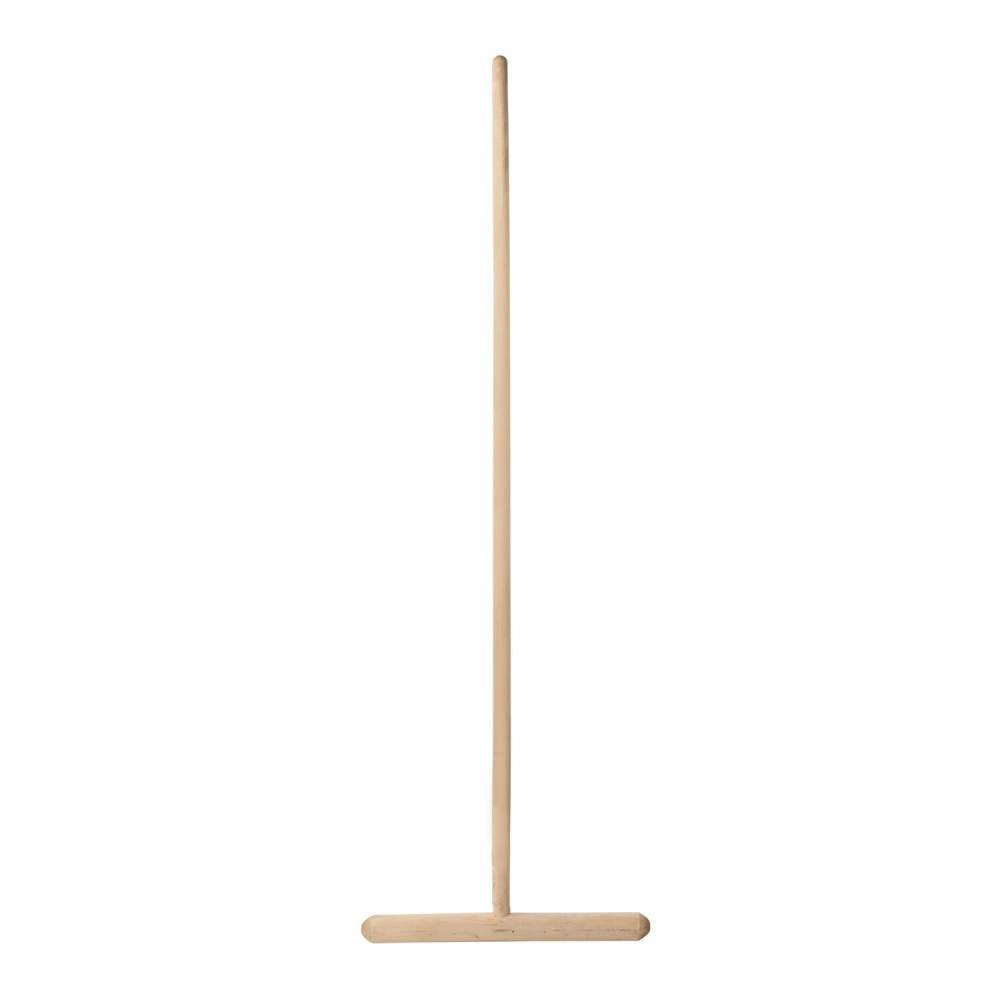 Швабра деревянная 120см, рабочая часть 35см