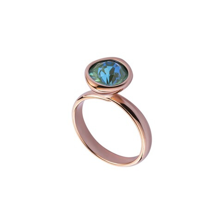 Кольцо Fiore Luna Silky Sage Delite K1911.16 BL/RG