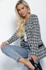 Жакет Джорджия (черно-белый) Б11260 LT Collection