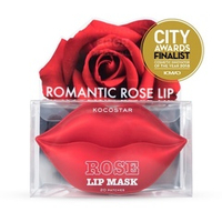 Гидрогелевые патчи для губ Роза Kocostar Rose Lip Mask 20шт