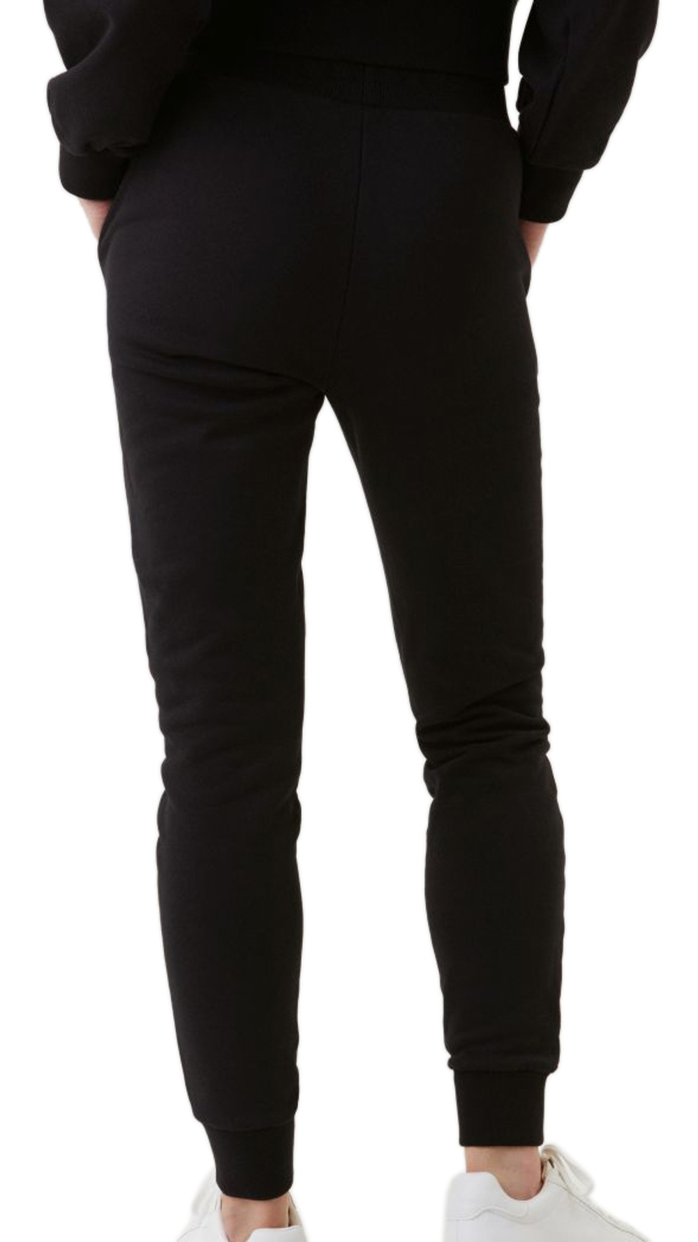 Женские теннисные брюки Bjorn Borg Sthlm High Waist Sweat Pants - black beauty