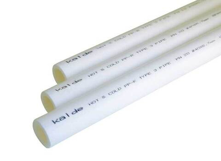 Труба полипропиленовая Kalde d=75 (PN 20) (цвет белый) (Длина: 4 м)