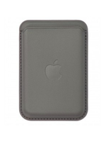 Картхолдер iPhone Leather Wallet MagSafe с лого