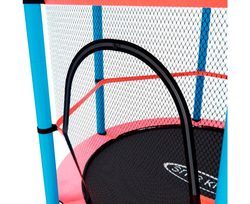 Батут детский DFC SMRKIDS 55" с сеткой, PINK