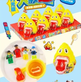 Большая какашка, мармелад, игрушка, светящаяся 40 гр