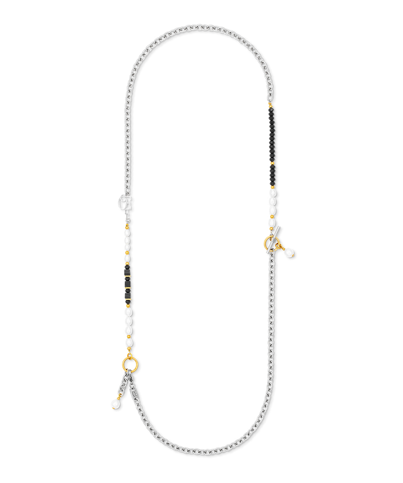 Колье Coeur de Lion Black-White 1133/10-1314