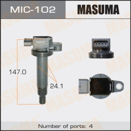 Катушка зажигания Masuma MIC-102 (90919-02240)