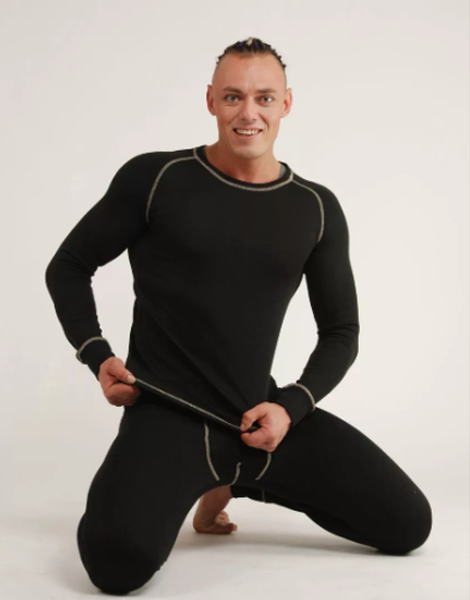 Термобелье "Polar Activ" - "Siberia" (Двухслойное, Черн)