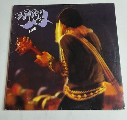 Винтажная виниловая пластинка LP Eloy Live (Germany 1978)