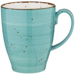 КРУЖКА BRONCO "NATURE" 400 МЛ, БИРЮЗОВАЯ (МАЛ=4/КОР=32ШТ.)