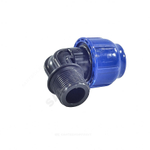 Отвод компрессионный ПЭ Дн 20х1/2"х90гр НР Ру16 RTP (РосТурПласт) 11548