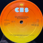 Al Di Meola ‎– Splendido Hotel 2LP (Европа 1980г.)