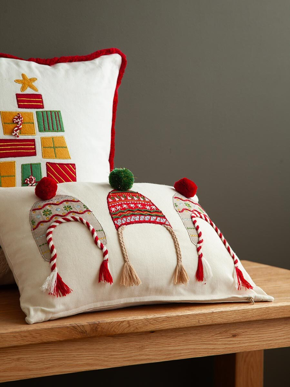 Чехол на подушку cozy knits из коллекции new year essential, 30х45 см