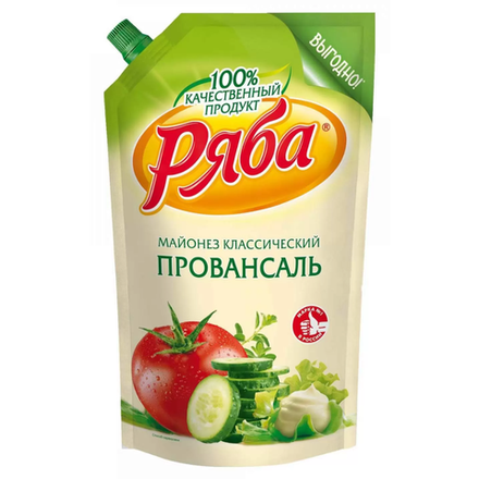 Майонез Ряба классический Провансаль 1 кг