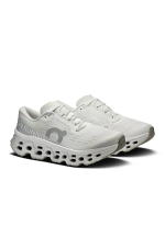 Женские Кроссовки On Cloudmonster 3 - white wolf