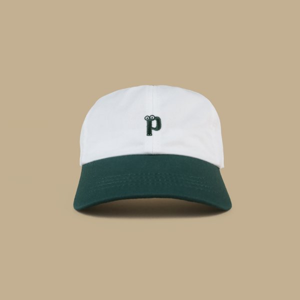 Кепка Postaments Dad's Cap (white/green) артикул: - купить в магазине Дайс