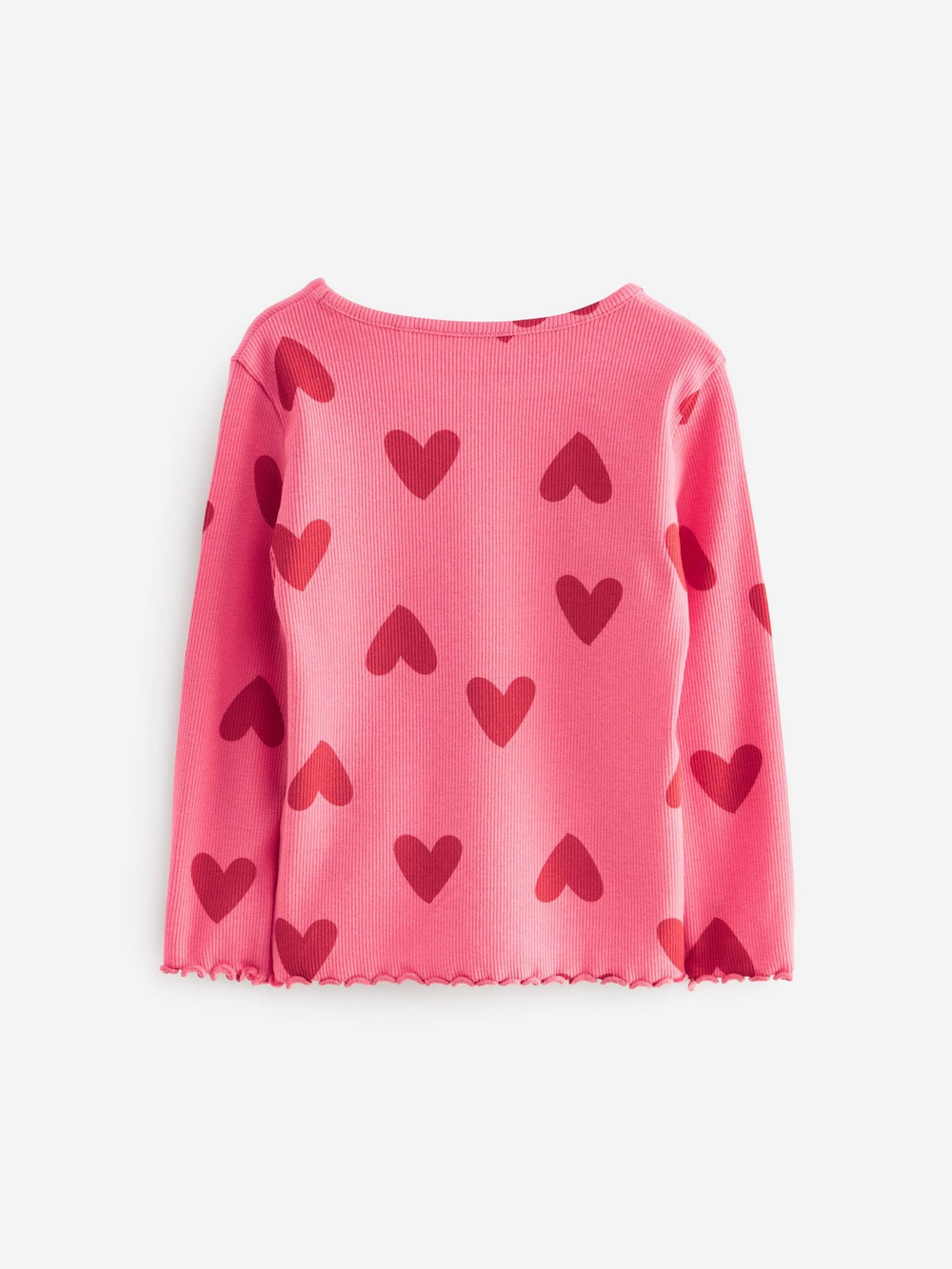 Лонгслив для девочки Next 168-504, Ярко-розовый