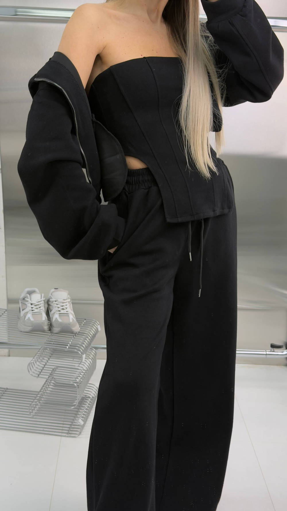 Костюм женский арт. 5911 цвет "чёрный"