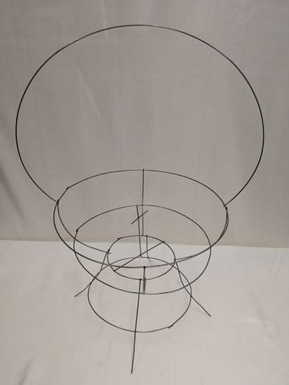 Каркас корзина ЧАША большая с ручкой