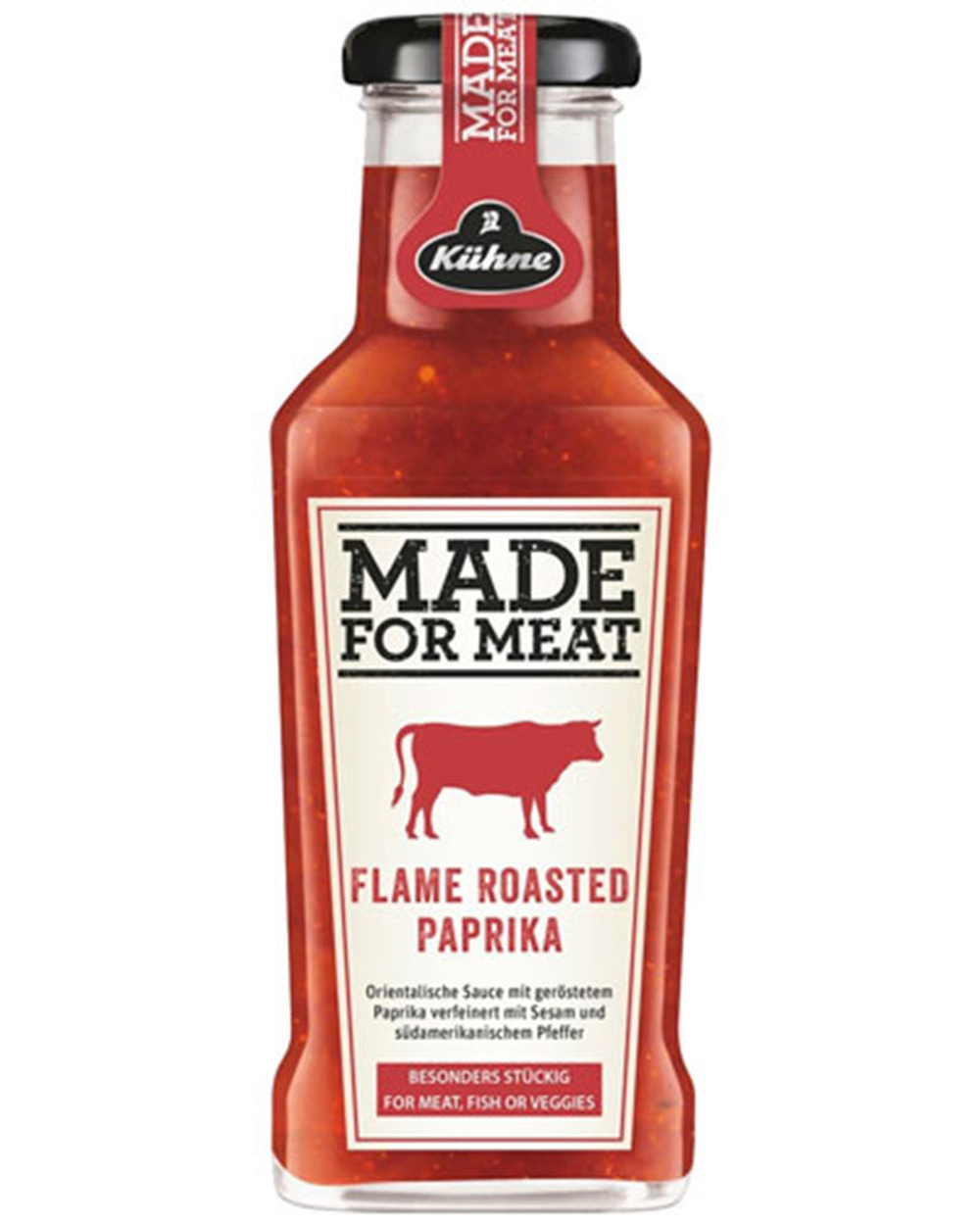 Соус KUHNE "Made for Meat" томатный с печеной паприкой 235 мл