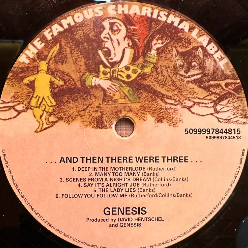 Genesis ‎– ... And Then There Were Three… (Европа 2016г.)