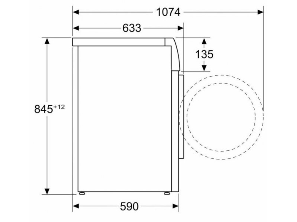 Стиральная машина Bosch WGH256A0BY