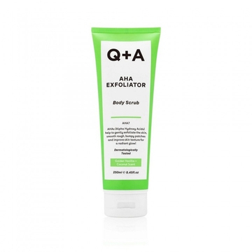 Q+A Скраб для тела AHA EXFOLIATOR