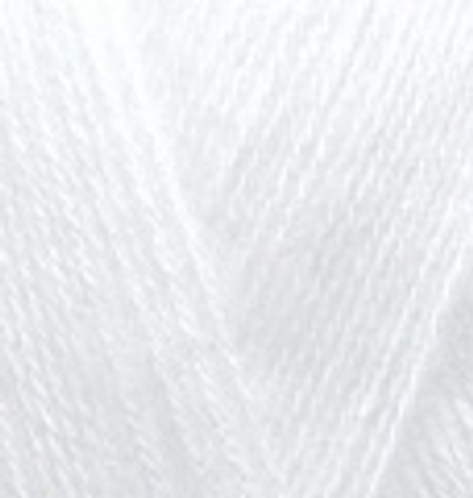 Пряжа ALIZE "Angora Gold" 55 белый