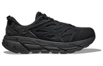 HOKA ONE ONE Cliffton L comfortable and versatile shock absorption non-slip low-top running shoes men's black