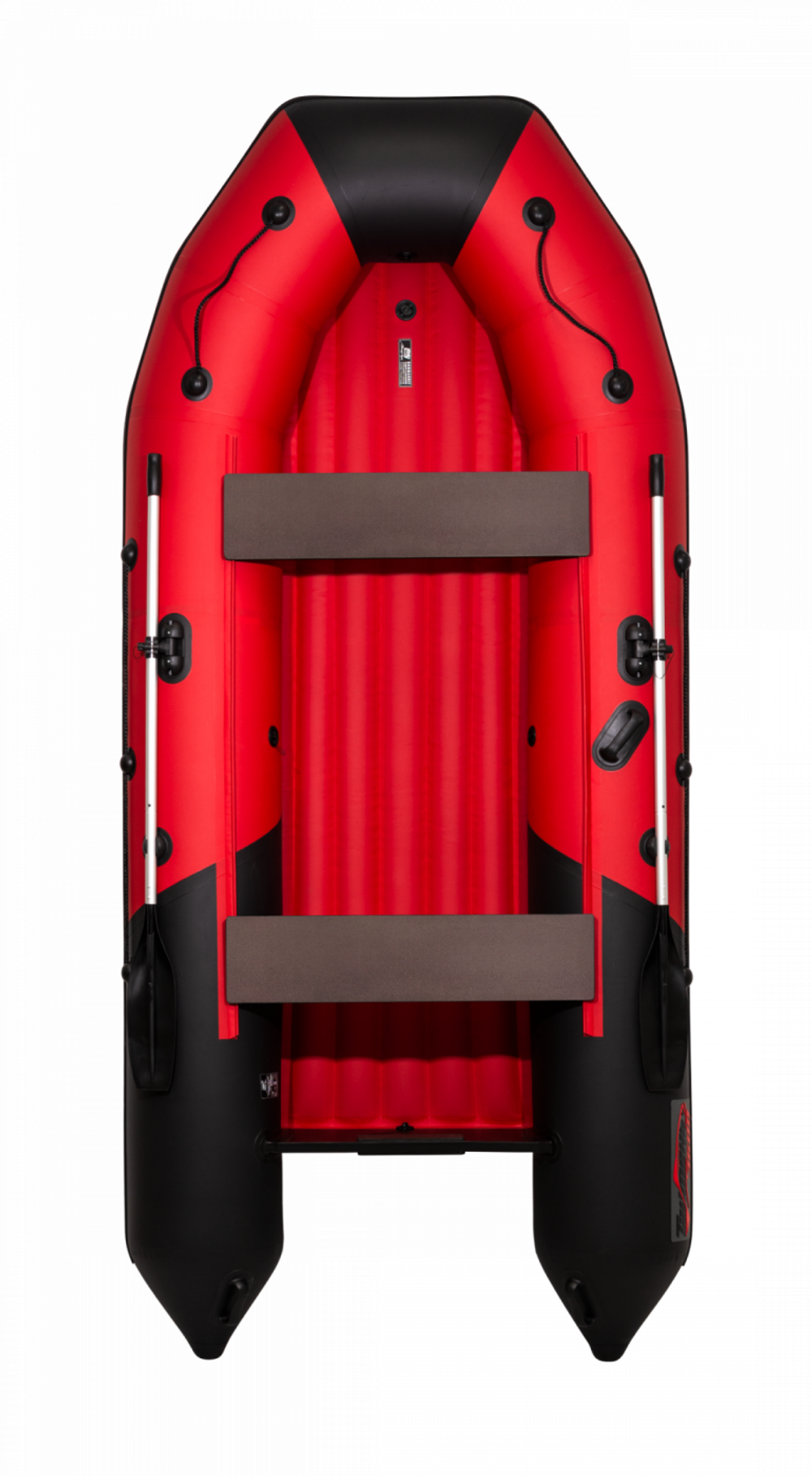 Таймень NX 3600 НДНД PRO красный-черный + PARSUN T 5.0 BMS (комплект лодка + мотор)