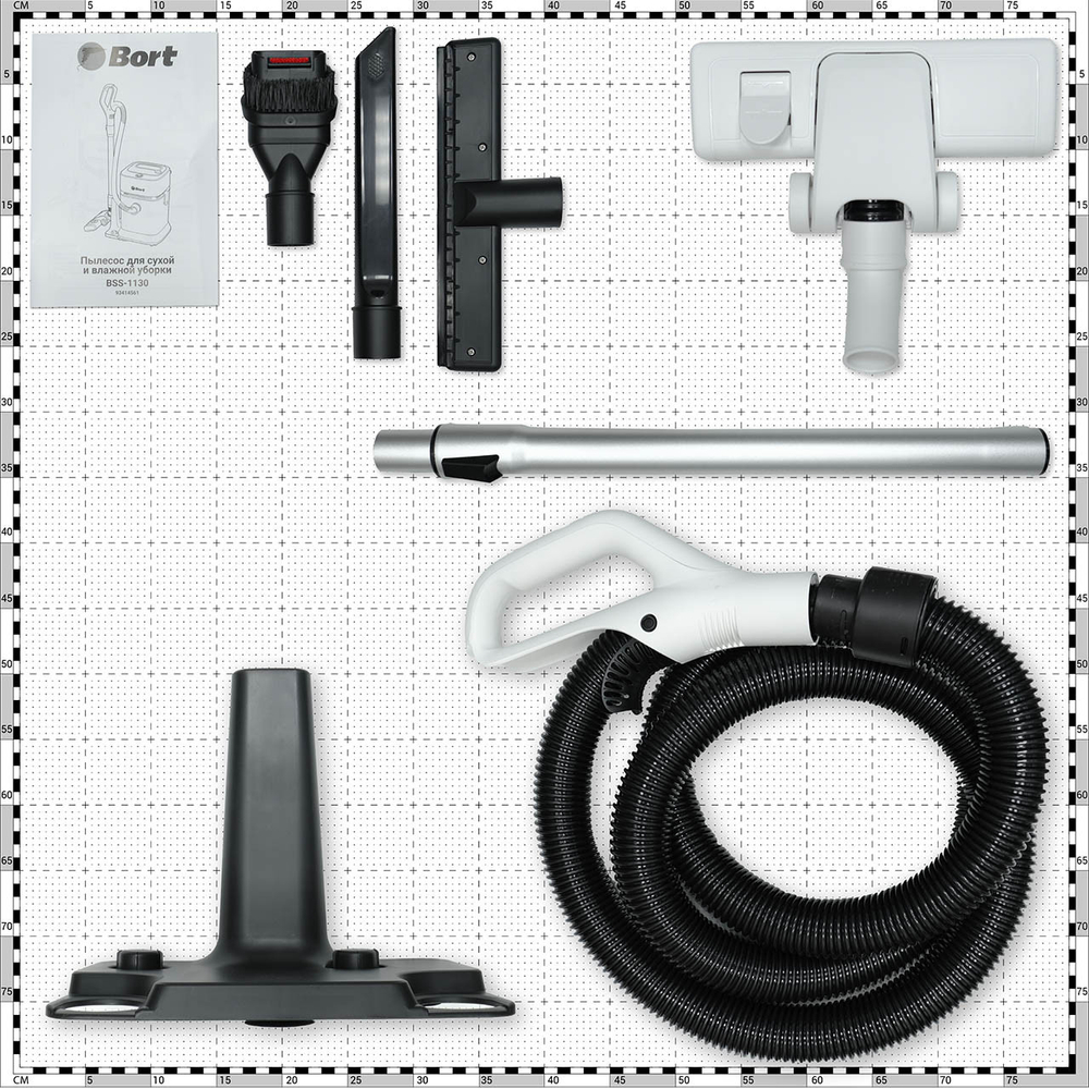 Пылесос для сухой и влажной уборки BORT BSS-1130