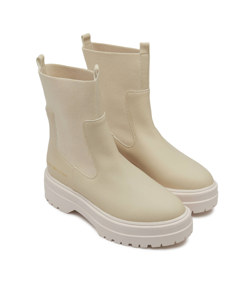 Челси FEMININE SEASONAL UT Tommy Hilfiger - бежевый(FW0FW07226)