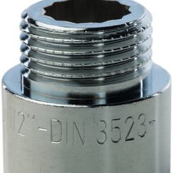 Удлинитель хромированный STOUT 1/2X20