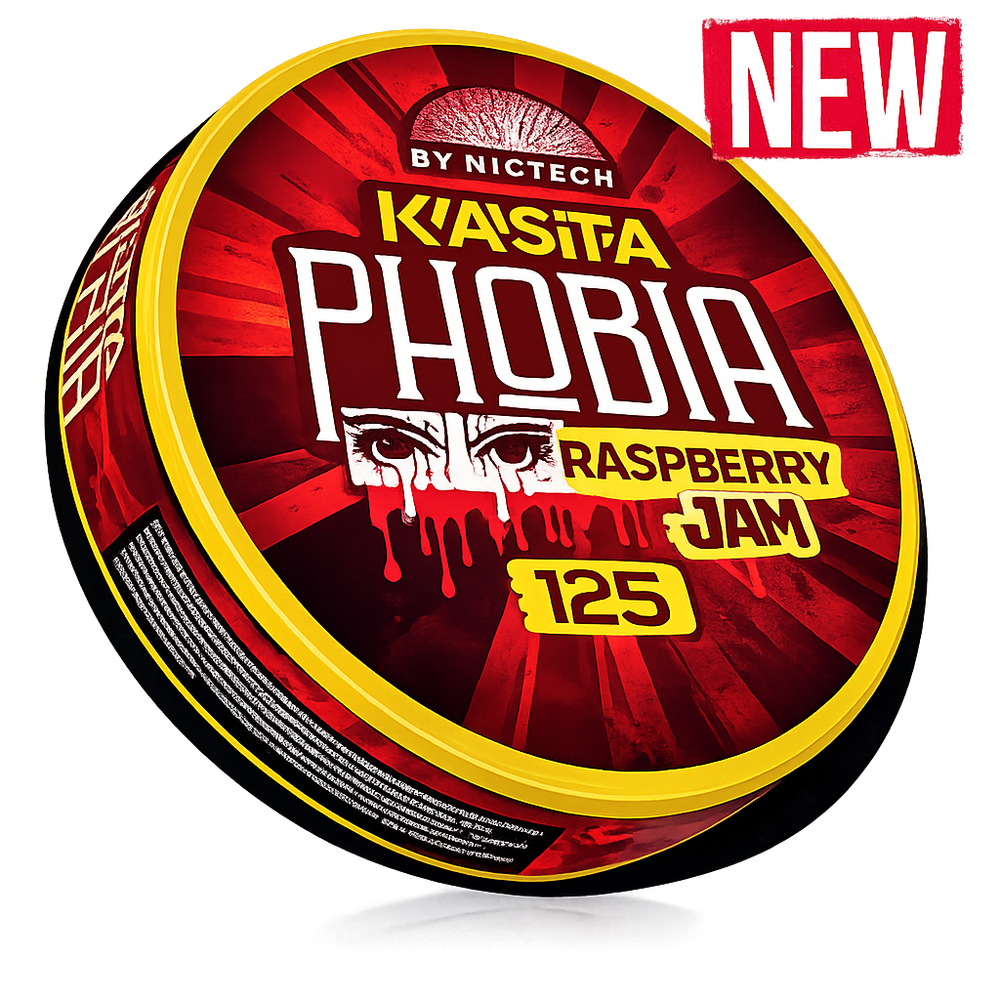 KASTA PHOBIA RASPBERRY JAM (125 МГ) - МАЛИНОВЫЙ ДЖЕМ