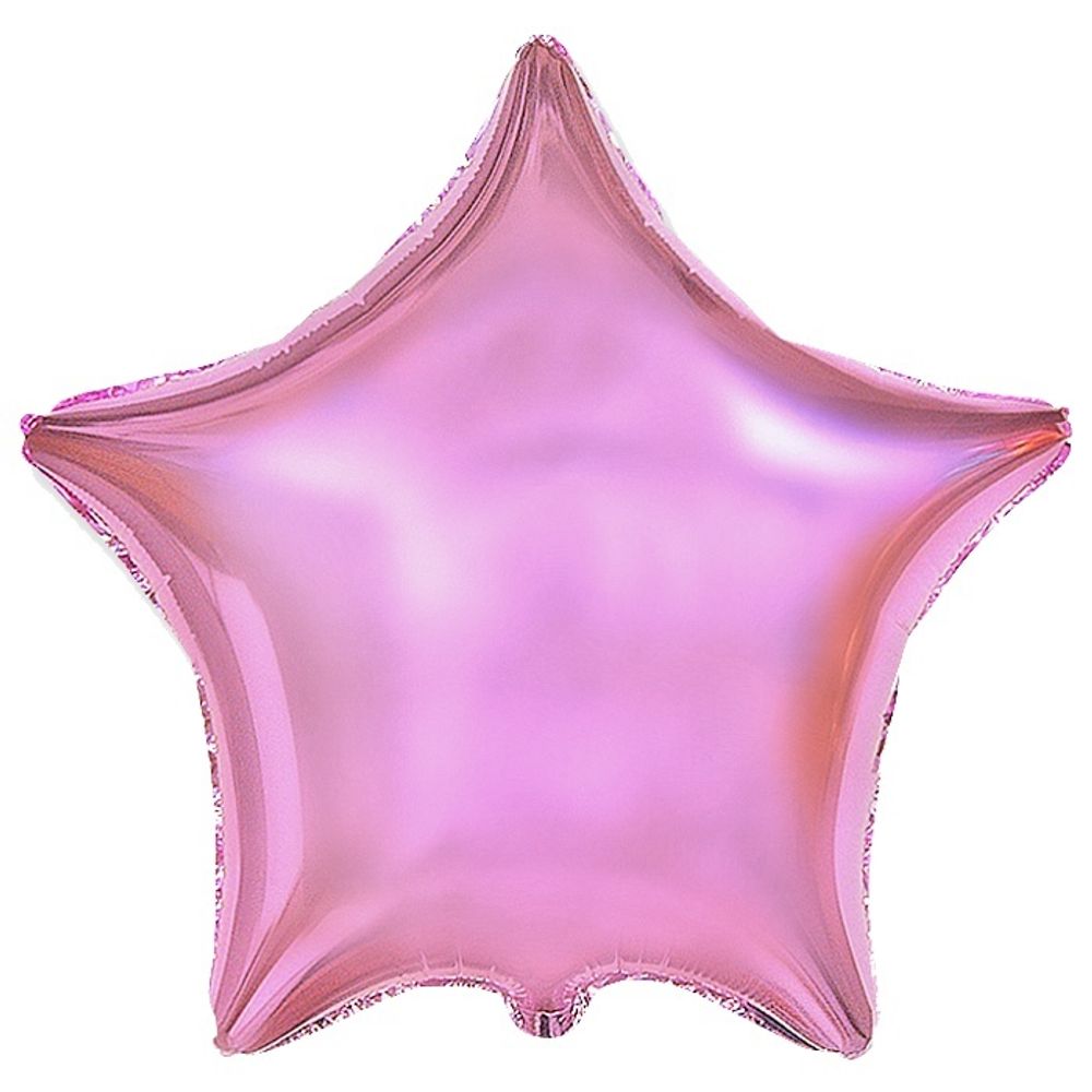 Шар Flexmetal Звезда 18&quot; розовый металлик #301500RSL