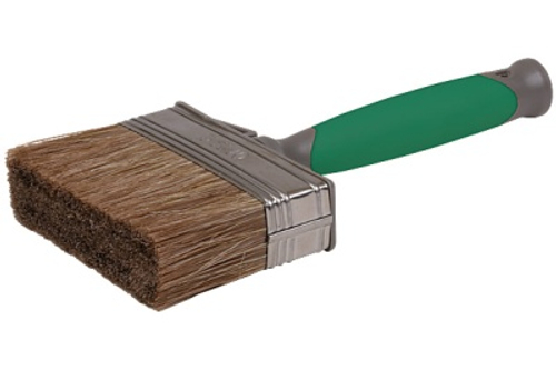 Макловица 30*100мм искуственная щетина пластиковый корпус полая ручка мини