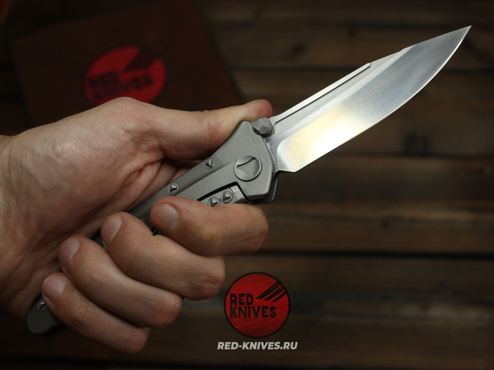 Нож Microtech SOCOM Delta Full Titanium S/E А+++ (новое покрытие рукояти) - рукоять титан MT/SCTI
