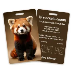 Карта Москвёнок ANIMALS №8 (проход + питание)