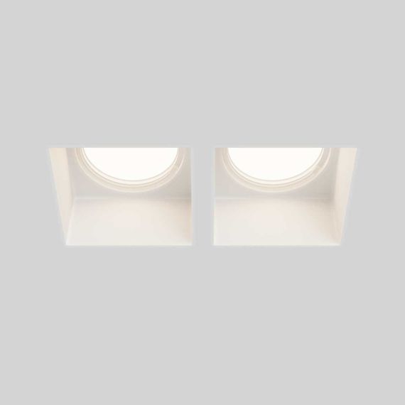 Встраиваемый светильник Maytoni Technical Downlight Gyps Modern DL131-GU10-02-W
